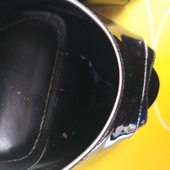 Circa Joan & David DJ Moss Black/White Ankle Strap Heeled Shoes - Picture 8 of 9